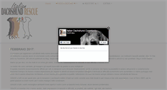 Desktop Screenshot of ibassottiperibassotti.org